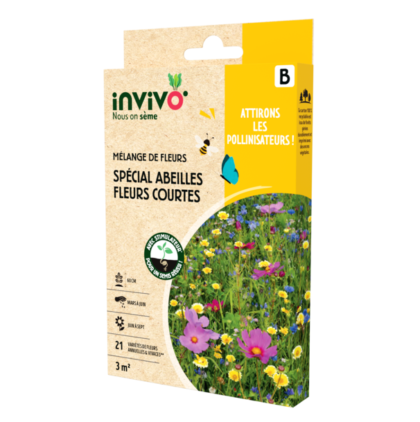 SPÉCIAL ABEILLES FLEURS COURTES