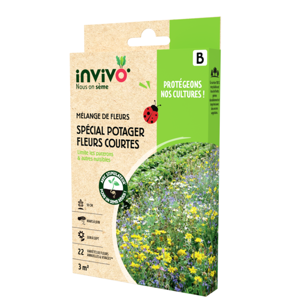 SPÉCIAL POTAGER FLEURS COURTES